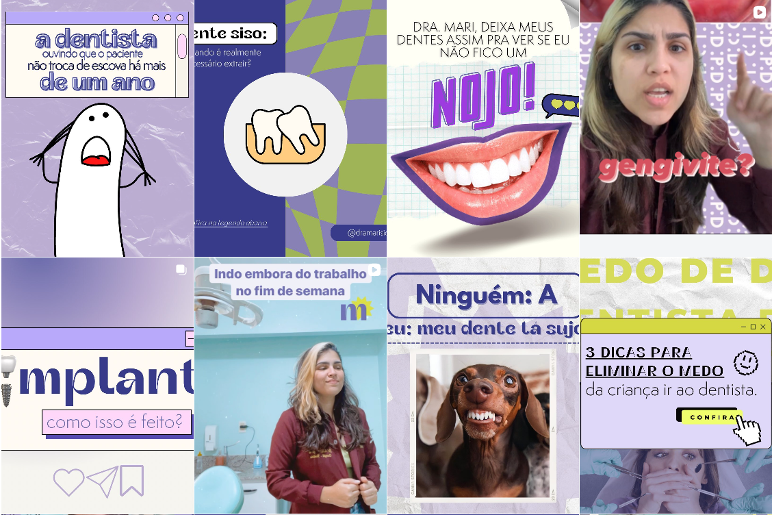 Print do Instagram da Dra. Mari sobre publicação educativa